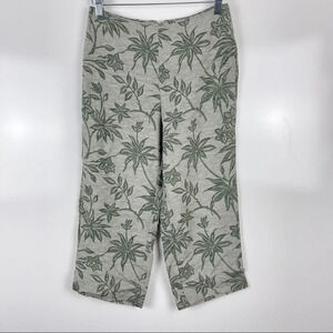 Vintage Tommy Bahama 100% Silk Capri Pants Sz 4